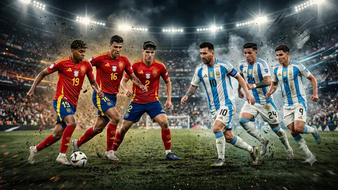 Spanyol Juara Piala Dunia 2026! Kalahkan Argentina 2-1