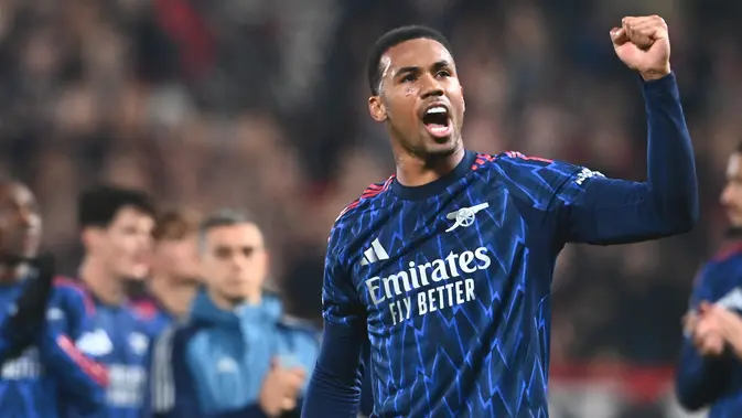 Gabriel Magalhaes Cetak Gol, Arsenal Menang 2-1 atas Slavia Praha