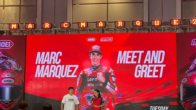 Marc Marquez Sambangi Jakarta, Fan Meeting di Fairmont