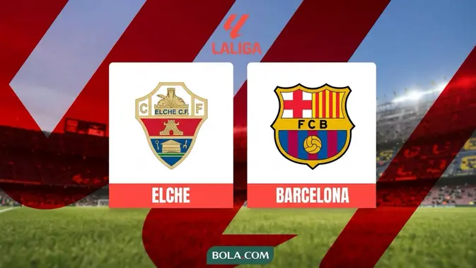 Elche vs Barcelona: Blaugrana Menang Telak di La Liga