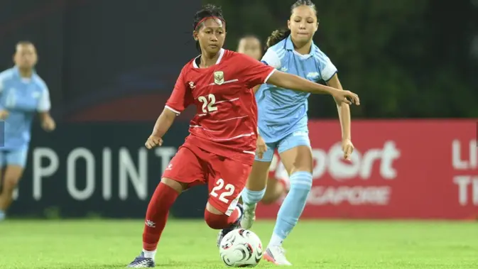 Garuda Pertiwi Muda Hancurkan Singapura 5-0, Lolos ke Piala Asia U-17