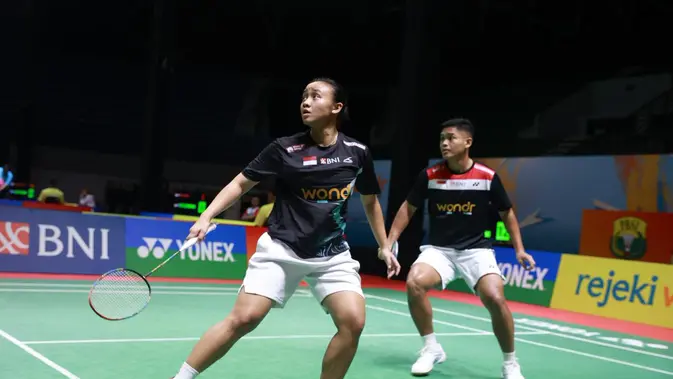 Bimo/Arlya Nabila Lolos Semifinal Usai Duel Tiga Set Sesama Indonesia