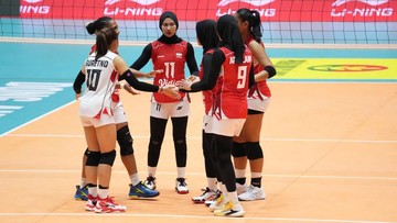 Siaran Langsung Timnas Voli Putri Indonesia di AVC Continental 2026