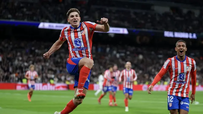 Julian Alvarez Penalti Sempurna, Derbi Madrid Imbang di Bernabeu