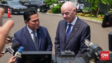 Prabowo dan Erick Thohir Jamu Gianni Infantino Bahas Transformasi Sepak Bola