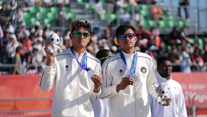 Qalah di Final, Indonesia Puas Emas Voli Pantai Asian Games