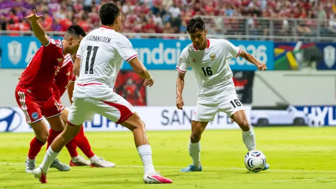 Singapura Vs Indonesia Berakhir 1-1, Garuda Gagal Menang di Jalan Besar