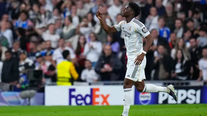 Tchouameni Buka Gol, Madrid Singkirkan Benfica di Bernabeu