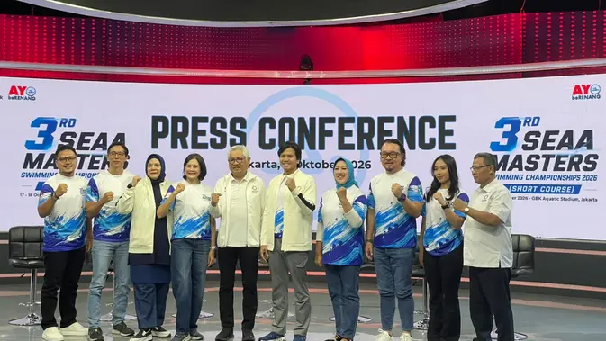 SEAA Masters Swimming 2026 Siap Digelar di Jakarta