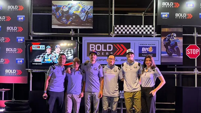 Alex Marquez dan Aldeguer Sapa Fans dalam Kegiatan Bold Racing