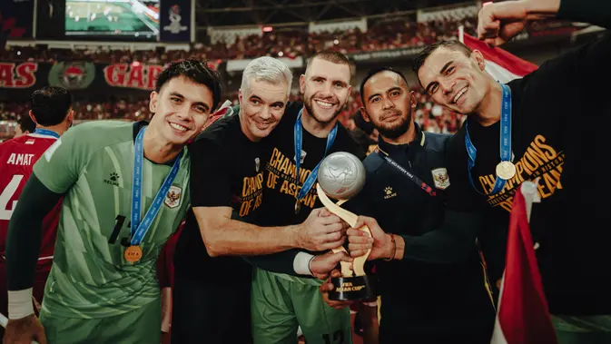 Pelatih Kiper Persita Gabung Timnas Indonesia di FIFA ASEAN Cup 2026