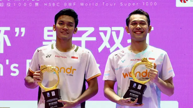 Fajar/Fikri Juara China Open 2026, Tuan Rumah Tak Berdaya