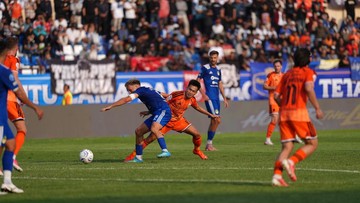 Persija Hancurkan PSIM 4-0, Tiga Gol dalam Sepuluh Menit