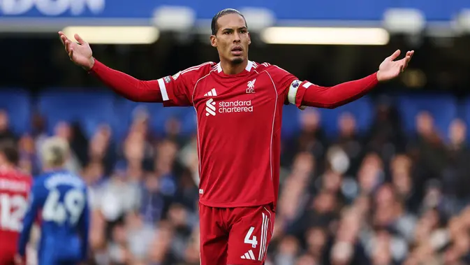 Van Dijk Pimpin Liverpool Taklukkan Chelsea di Stamford Bridge