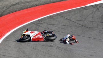 Mario Aji Optimistis Hadapi Moto2 Mandalika Usai Crash Hari Pertama