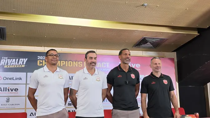 Legenda Premier League Bersatu di The Rivalry Return