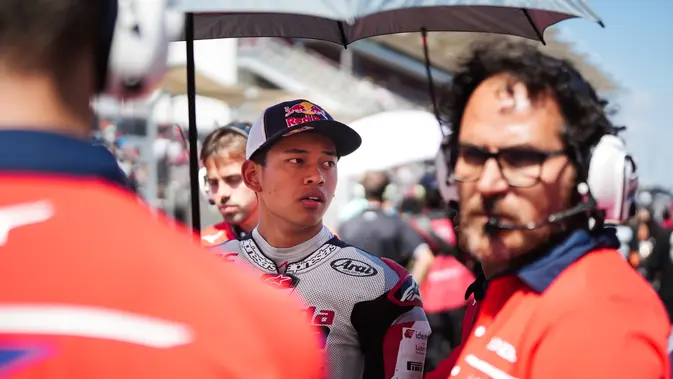 Veda Ega Pratama Torehkan Prestasi Bersejarah di Moto3 Amerika 2026