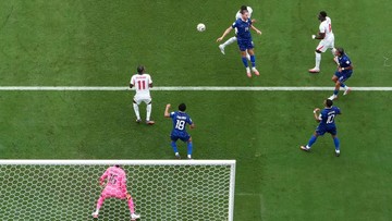 Inggris Dominasi Awal, Unggul 2-0 atas Prancis di Piala Dunia