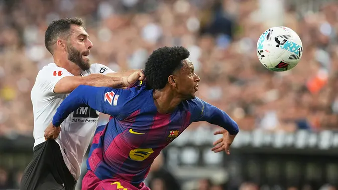 Barcelona Tumbangkan Valencia di Mestalla dalam Duel Sengit