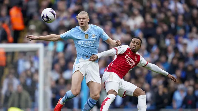 Man City vs Arsenal: Duel Sengit di Etihad Berakhir 0-0