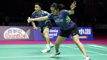 Amri/Nita Gagal ke Final Usai Duel 97 Menit Lawan Nomor Satu Dunia