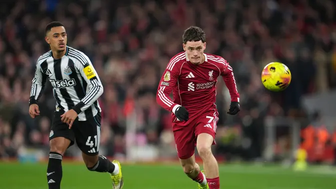 Wirtz Gemilang, Liverpool Hajar Newcastle 3-1 di Anfield