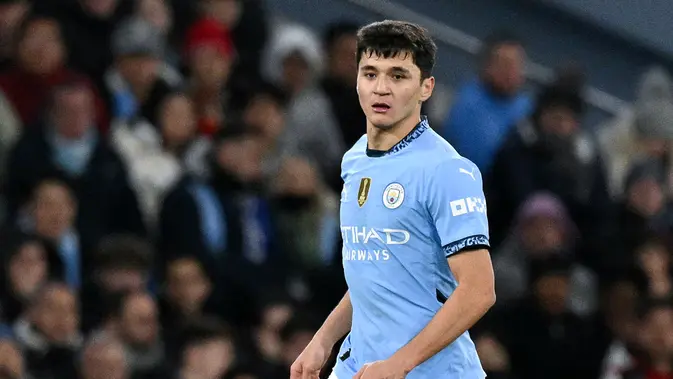 City Perkenalkan Abdukodir Khusanov, Bek Muda Uzbekistan Seharga Rp 679,5 Miliar