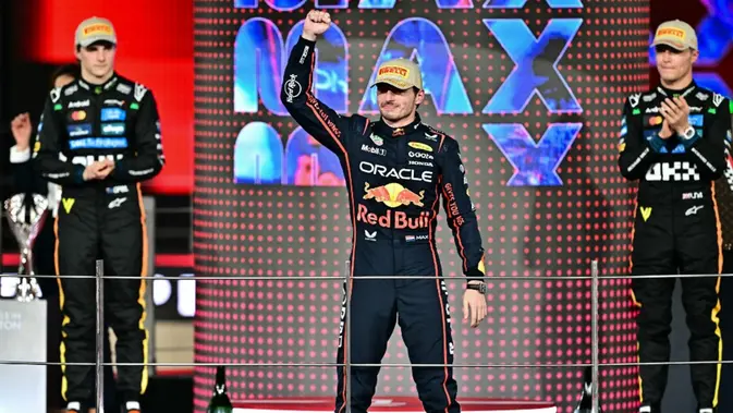 Verstappen Menangi GP Abu Dhabi 2025, Norris Arungi Podium sebagai Juara Dunia