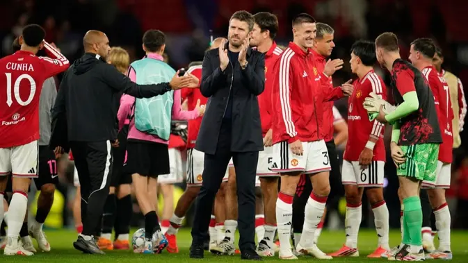 Carrick Puji Setia MU Usai Hancurkan Sabah FK 4-0 di Liga Champions