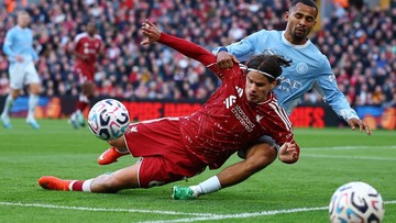 Man City Hancurkan Liverpool 3-0, Kukuh di Puncak Klasemen