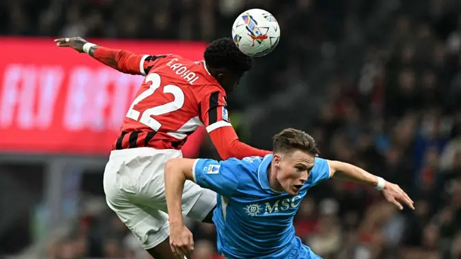 Napoli Permalukan Milan 2-0 di San Siro, Lukaku-Kvaratskhelia Gemilang