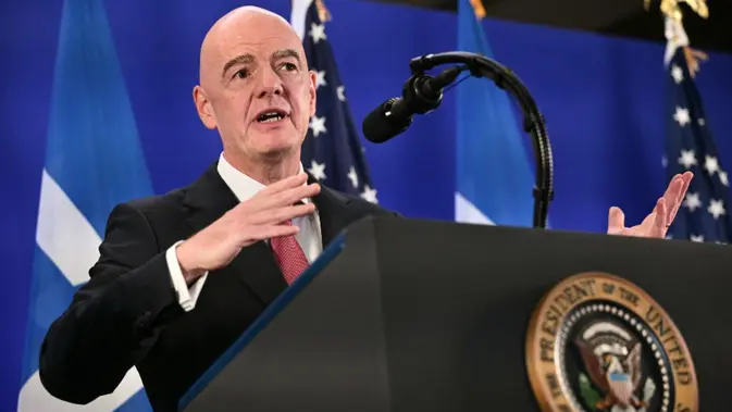 Infantino Puji Spektakel Piala Dunia 2026 di Trump Tower