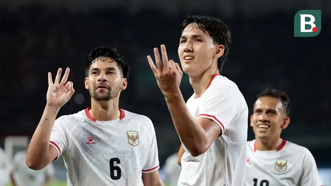 Debut Hattrick Mitchell Baker Warnai Pesta Gol Indonesia