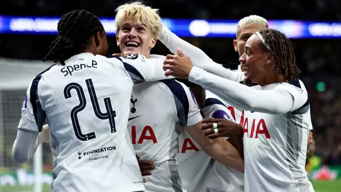 Tottenham Hotspur Tundukkan Villarreal 2-1 Berkat Gol Bergvall