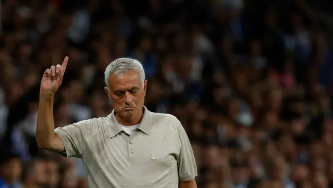 Aksi Jose Mourinho Jadi Sorotan di Duel Real Madrid Kontra Espanyol