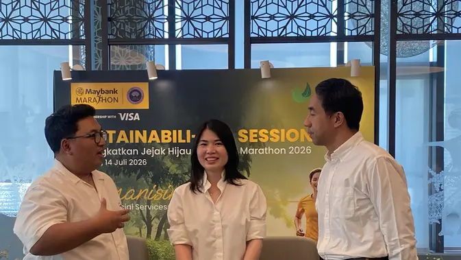 Maybank Indonesia Buka Hasil Jejak Karbon Marathon 2025