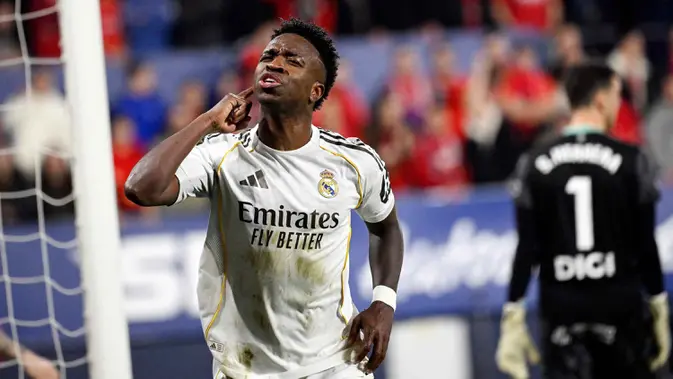 Vinicius Tak Cukup, Real Madrid Tumbang di El Sadar
