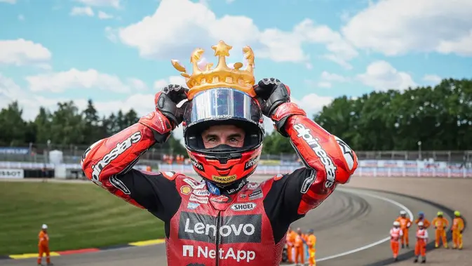 Marquez Mahkota Tiup di Sachsenring, Juarai MotoGP Jerman 2026