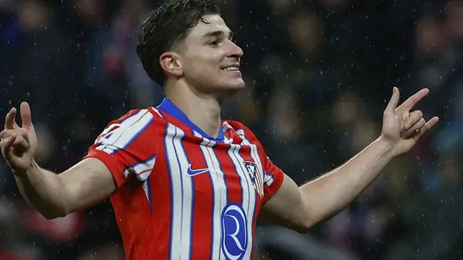 Gol Julian Alvarez Antar Atletico Madrid Bungkam Athletic Bilbao di San Mames