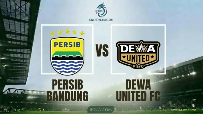 Persib Bandung vs Dewa United: Duel Taktis di BRI Super League