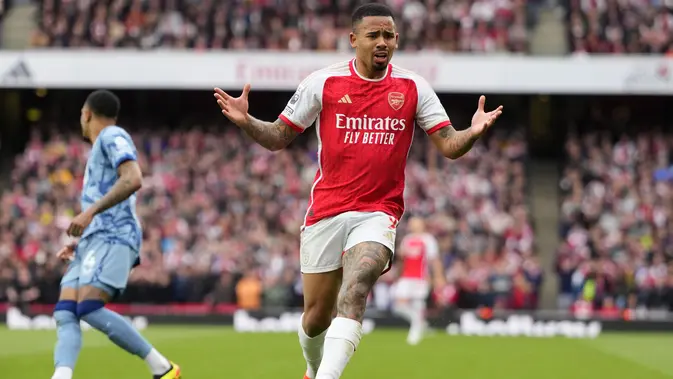 Arsenal Tumbang 0-2 di Kandang, Aston Villa Perkasa di Emirates