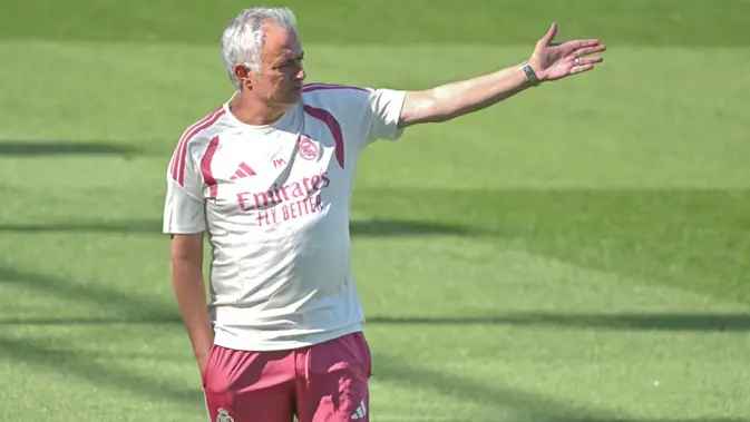 Mourinho Geber Latihan Intens Real Madrid di Valdebebas
