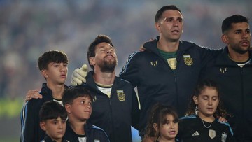 Messi Menangis di Laga Perpisahan Argentina