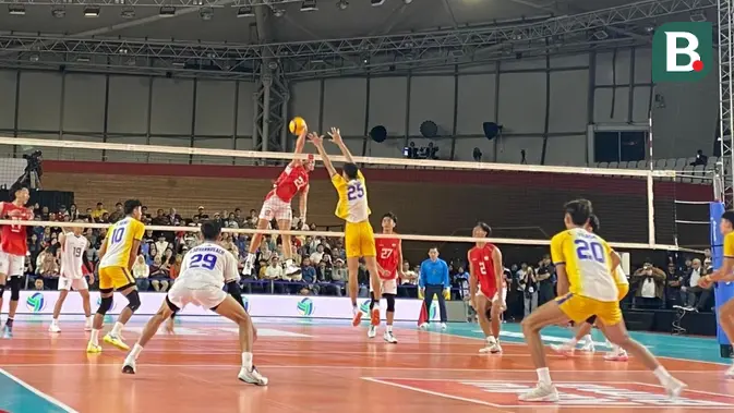 Debut Eksplosif Luvi Febrian, Indonesia Gilas Kamboja 3-0 di SEA V Cup