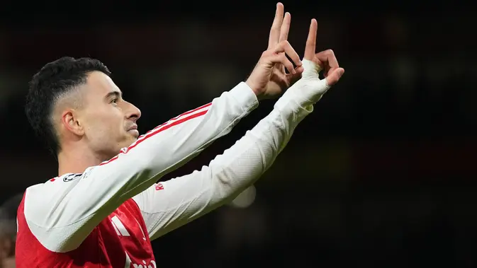 Arsenal Bekuk Atletico Madrid 2-0, Martinelli Bersinar di Emirates