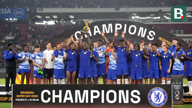 Chelsea Juara Indonesia Super Cup 2026 usai Bantai AC Milan 3-0
