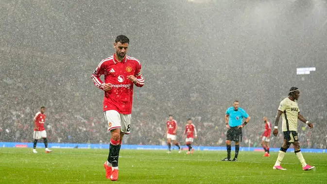 Bruno Fernandes Pimpin Manchester United Tundukkan Ipswich Town di Old Trafford