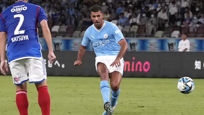 Rodri Cetak Gol, Manchester City Comeback dan Hancurkan Yokohama Marinos 5-3