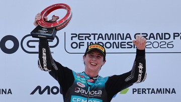Quiles Menangi Moto3 Mandalika, Veda Ega Curi Perhatian