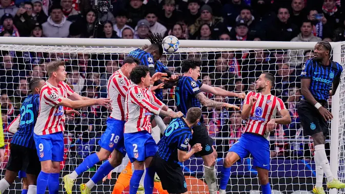 Atletico Madrid Menang Dramatis 2-1 atas Inter di Metropolitano